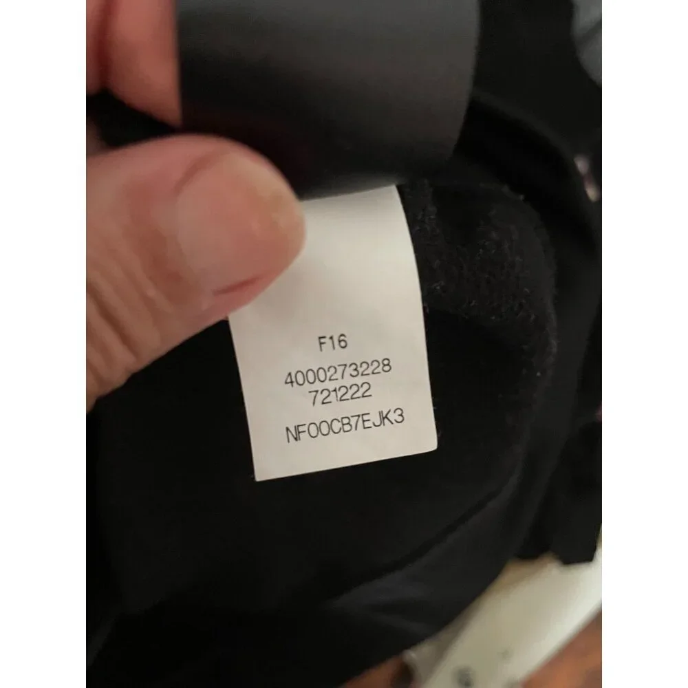 The North Face Girls YXL (14/16) Full-Zip Hoodie Sweatshirt – Black, Pink Logo